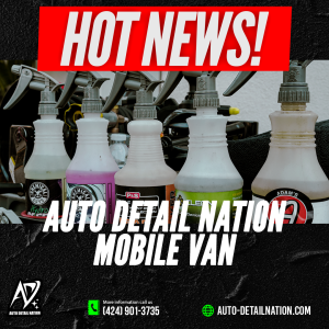 Auto Detail Nation’s New Mobile Van Gets a Bold Makeover by 9Livery