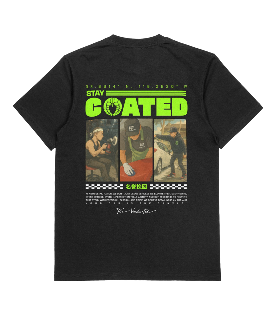 TheVindicated x ADN Shadow Tee alternate view — Auto Detail Nation