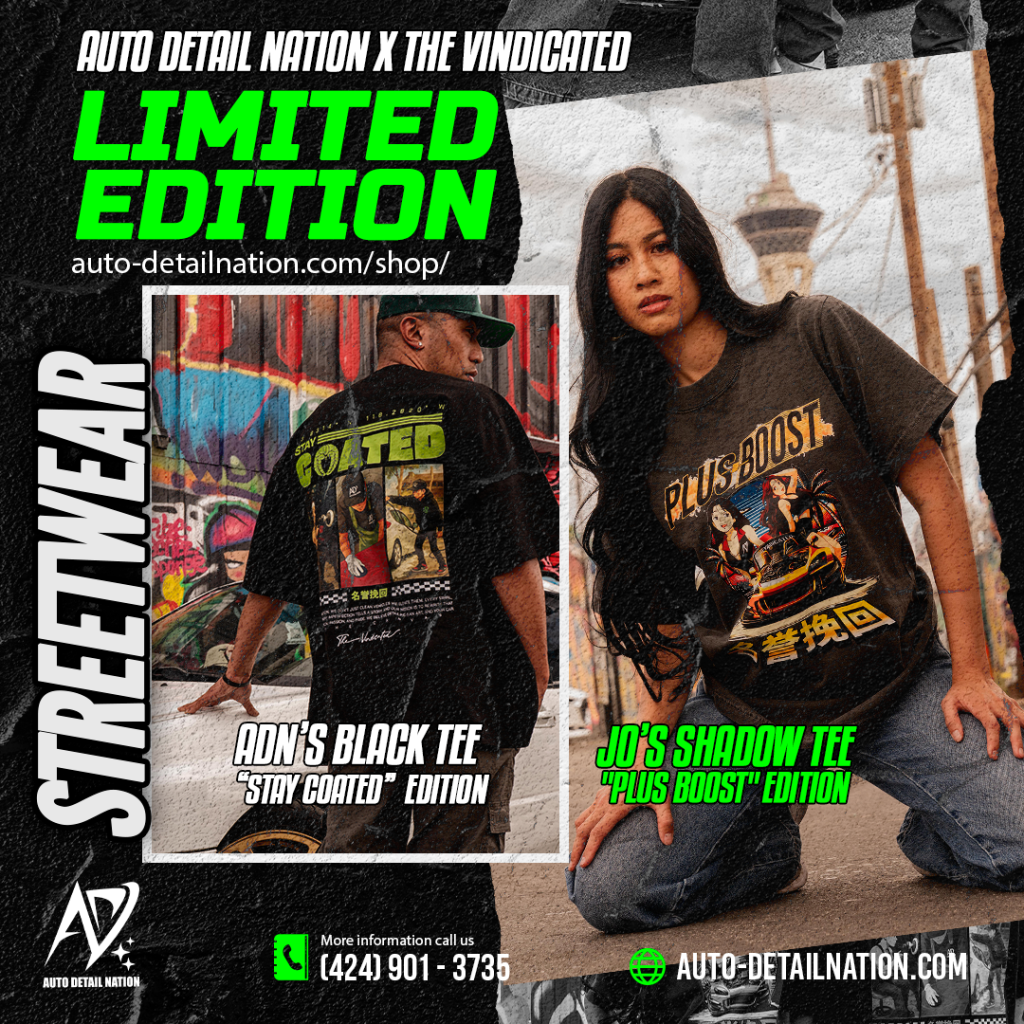 Limited Edition Streetwear Drop - Auto Detail Nation x The Vindicated